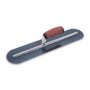 18 in. x 3 in. Blue Steel Finishing Fully Rounded Durasoft Handle Trowel - Image 1