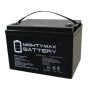 12-Volt 125 Ah Rechargeable Sealed Lead Acid (SLA) Battery - Image 1