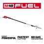 M18 FUEL 10 in. 18V Lithium-Ion Brushless Electric Cordless Telescoping Pole Saw w/8 in. Hatchet Pruning Saw (2-Tool) - Image 1