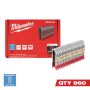 2 in. 9-Gauge Galvanized Staples for M18 FUEL Utility Fencing Stapler (960 Per Box) - Image 1