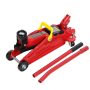 Hydraulic Trolley Service Lift Jack with Slow Release and Carrying Storage Case : 2-Ton (4,000 lbs.) Capacity, Red - Image 1