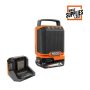 18V Cordless Speaker with Bluetooth Technology, 2.0 Ah Battery, and Charger - Image 1