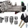New Complete Set Ignition Switch Cylinder Door Lock Trans Key for Honda Accord 2 - Image 1