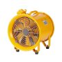 16 in. Utility Blower Fan Explosion Proof Fan 1100-Watt 60Hz 3450 RPM with Wheels for Extraction Ventilation in Orange - Image 1