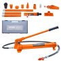 12 Ton Porta Power Kit Portable Hydraulic Jack with 4.6 ft. Oil Hose, Auto Body Frame Repair Kit 24000lb Weight Capacity - Image 1