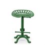 Tractor Seat Adjustable Height Vintage Green Bar Stool - Image 1