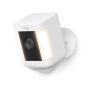 Spotlight Cam Pro, Battery with 2K Video and Ring Vision, LED Lights, Dual-Band Wifi, and 3D Motion Detection, White, Spotlight Cam Plus - Image 1