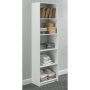 84 in. H x 24 in. W White Shelving Tower Kit - Image 1