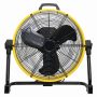 HICFM 20 in. Variable Speed BLDC Drive Air Circulator Drum Fan in Yellow with 1/12 HP Powerful Motor, 6100 CFM - Image 1