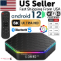 Upgraded 2026 T95Z Plus Smart Android 12 TV Box Quad Core 6K 4K HD Stream Player 4GB + 128GB - Image 1