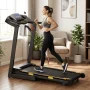 Naipo Treadmill 2.5HP Electric with 12Level Auto Incline  Foldable Treadmill with LCD Monitor 220lbs 8.5 mph Speed Range for Home Gym Eercise Fitness - Image 1