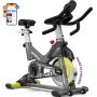 Pooboo Indoor Stationary Exercise Bikes Cycling Bike Home Cardio Workout Bicycle Machine Havey Flywheel Comfortable Seat Cushion 350 Lbs - Image 1