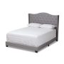 Baxton Studio - Alesha Gray Full Bed - Image 1