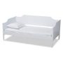 Baxton Studio Alya White Twin Daybed - Image 1
