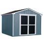 Handy Home Products Princeton 10 ft. x 10 ft. Wood Storage Shed - Image 1