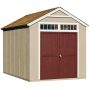 Handy Home Products Majestic 8 ft. x 12 ft. Wood Storage Shed - Image 2