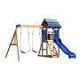 Backyard Discovery Bay Pointe All Cedar Wooden Swing Set - Image 1