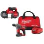 Milwaukee M12 FUEL 12-Volt Lithium-Ion Brushless Cordless 5/8 in. SDS-Plus Rotary Hammer Kit w/ M12 FUEL Compact Band Saw - Image 1