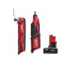 Milwaukee M12 12-Volt Lithium-Ion Cordless Oscillating Multi-Tool w/ M12 Rotary Tool and 6.0 Ah XC Battery Pack - Image 1