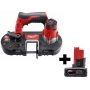 Milwaukee M12 12-Volt Lithium-Ion Cordless Sub-Compact Band Saw with 4.0 Ah M12 Battery - Image 1