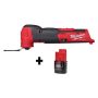 Milwaukee M12 FUEL 12-Volt Lithium-Ion Cordless Oscillating Multi-Tool w/ M12 2.0Ah Battery - Image 1