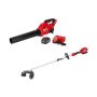 Milwaukee M18 FUEL 120 MPH 450 CFM 18V Lithium-Ion Brushless Cordless Handheld Blower Kit w/Quik-Lok String Trimmer Combo - Image 1