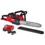Milwaukee M18 FUEL 16 in. 18-Volt Lithium-Ion Battery Brushless Cordless Chainsaw Kit with 12.0Ah Battery and M18 Rapid Charger - Image 1
