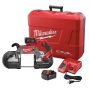 Milwaukee M18 FUEL 18-Volt Lithium-Ion Brushless Cordless Deep Cut Band Saw with (2) 5.0Ah Batteries, Charger, Hard Case - Image 1