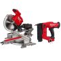 Milwaukee M18 FUEL 18-Volt Lithium-Ion Brushless 12 in. Cordless Dual Bevel Sliding Compound Miter Saw with 18-Gauge Brad Nailer - Image 1