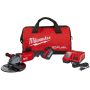 Milwaukee M18 FUEL 18-Volt Lithium-Ion Brushless Cordless 7/9 in. Grinder Kit W/ (1) 12.0Ah Battery, Bag & Rapid Charger - Image 1