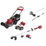 Milwaukee M18 FUEL Brushless 21 in. Electric Self-Propelled Mower with String Trimmer, Edger, Hedger (2) 12Ah & (1) 8Ah Batteries - Image 1