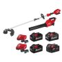 Milwaukee M18 FUEL 18V Lithium-Ion Cordless String Trimmer/Blower Combo with two 8.0 Ah, one 5.0 Ah & one 6 Ah Battery - Image 1