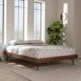 Baxton Studio Jacob Brown King Platform Bed Frame - Image 1