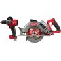 Milwaukee M18 FUEL 18-Volt Lithium-Ion Brushless Cordless 1/2 in. Hammer Drill/Driver and 7-1/4 in. Rear Handle Circular Saw - Image 1