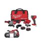 Milwaukee M18 FUEL 18V Lithium-Ion Brushless Cordless Grinder & 3/8 in. Impact Wrench Combo Kit (2-Tool) w/Deep Cut Band Saw - Image 1