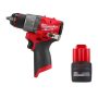 Milwaukee M12 FUEL 12V Lithium-Ion Brushless Cordless 1/2 in. Drill Driver w/ High Output 2.5Ah Battery - Image 1