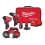 Milwaukee M12 FUEL 12-Volt Lithium-Ion Brushless Cordless Hammer Drill/Impact Driver Combo Kit (2-Tool) with Sub Compact Band Saw - Image 1