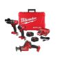 Milwaukee M18 FUEL 18-Volt Lithium-Ion Brushless Cordless Hammer Drill and Impact Driver Combo Kit (2-Tool) with HACKZALL - Image 1