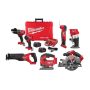 Milwaukee M18 FUEL 18-Volt Lithium Ion Brushless Cordless Combo Kit 4-Tool with Multi-Tool, Router, and Jig Saw - Image 1