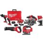 Milwaukee M18 FUEL 18-Volt Lithium Ion Brushless Cordless Combo Kit 4-Tool with Router and Jig Saw - Image 1