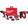 Milwaukee M18 FUEL 18-V Lithium-Ion Brushless Cordless Hammer Drill and Impact Driver Combo Kit (2-Tool) with 18G Brad Nailer - Image 1