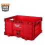 Milwaukee PACKOUT 18.6 in. Tool Storage Crate Bin with Carrying Handles and 50 lbs. Weight Capacity - Image 1