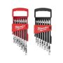 Milwaukee - 144-Position Flex-Head Ratcheting Combination Wrench Set SAE and METRIC (14-Piece) - Image 1