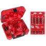 Milwaukee BIG HAWG Carbide Hole Saw Kit w/ SPEED FEED Auger Wood Drilling Bit Set (14-Piece) - Image 1