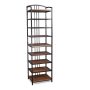 HOMESTYLES Modern Craftsman 25inch Oak Wood Wall Closet System - Image 1