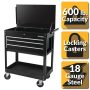 OLYMPIA 30 in. 4-Drawer Roller Cabinet Tool Chest in Black - Image 3