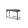 Cade Black 47.5-in. Wide Writing Desk Office Furniture - Image 1