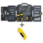 Stanley Mechanic Tool Set (150-Piece) w/ Bonus Stud Finder - Image 1