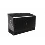 Bosmere 6 ft. x 3 ft. Anthracite Grey Heavy Duty Steel Bicycle Storage Locker - Image 1