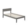 AFI Boston Twin Bed in Grey - Image 1